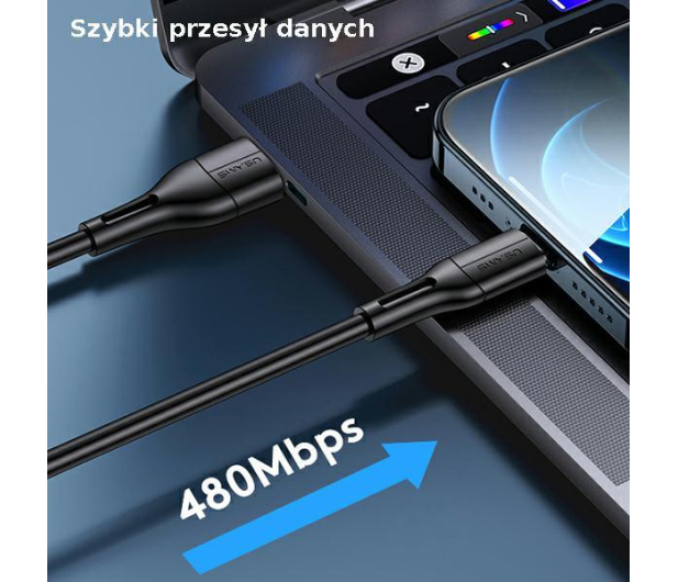 USAMS Kabel U68 microUSB 2A Fast Charge1m niebieski SJ502USB03 - 1569007 - zdjęcie 7